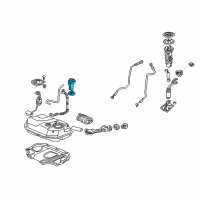 OEM 2005 Honda S2000 Valve, Vent Shut (O.R.V.R.) Diagram - 17550-S2A-A31