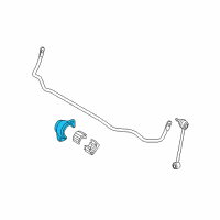 OEM 2013 BMW M3 Stabilizer Support Diagram - 33-55-2-283-714