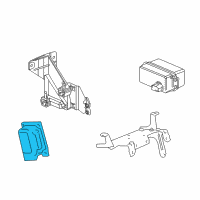 OEM 2007 Cadillac XLR Module Diagram - 25831582