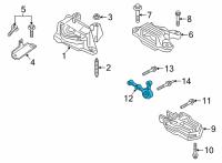 OEM 2020 Ford Escape BRACKET Diagram - LX6Z-6E042-C