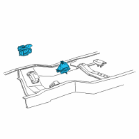 OEM 1992 Ford E-250 Econoline Front Insulator Diagram - F3UZ-6038-B