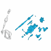 OEM 2003 Infiniti M45 COLUM Steer Abs Diagram - 48805-AR26A