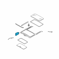 OEM Ford Motor Diagram - 9S4Z-15790-A