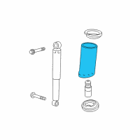 OEM Pontiac Torrent Rear Spring Diagram - 15232880