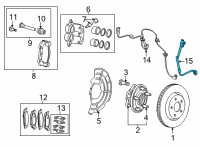 OEM Jeep Wagoneer BRAKE Diagram - 68495331AD