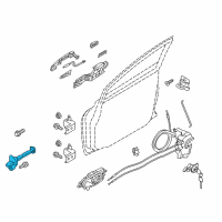 OEM 2011 Nissan Leaf Check Link Assembly Diagram - 80430-3NA0A