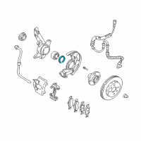 OEM 2001 Kia Sephia Ring-Retaining Diagram - 0K20126139