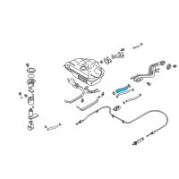 OEM 2005 Nissan Sentra Hose-Filler Diagram - 17228-8U601