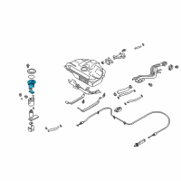 OEM Nissan Fuel Tank Sending Unit Diagram - 25060-8U000