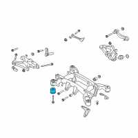 OEM 2016 BMW X5 Rubber Mounting Diagram - 33-31-6-784-940
