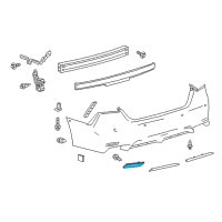 OEM 2018 Toyota Camry Reflector Diagram - 81920-06060