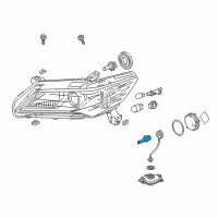 OEM 2013 Acura ZDX Bulb (Hid D2S) Diagram - 33116-ST7-003