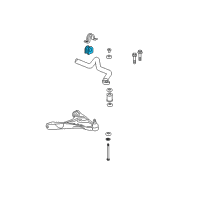 OEM 2009 Buick Lucerne Bushings Diagram - 10356430