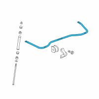 OEM 2016 Cadillac SRX Stabilizer Bar Diagram - 15945994