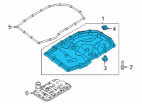 OEM 2022 Hyundai Venue Pan Assembly-Oil Diagram - 48280-2H000