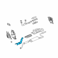 OEM Honda Plate A, Floor Heat Baffle Diagram - 74601-SHJ-A01