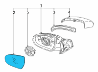 OEM Kia Seltos Outside Rear G/Holder Assembly Diagram - 87611Q5310