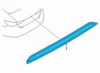 OEM 2022 BMW M4 THIRD STOPLAMP Diagram - 63-25-7-477-629