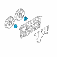 OEM 2008 Chevrolet Uplander Fan Motor Diagram - 15875029