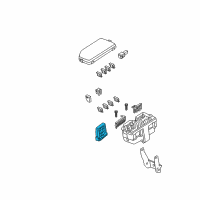 OEM Honda CR-V Relay Module Diagram - 38830-T0A-J01