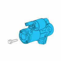 OEM 2018 Chevrolet Express 2500 Starter Diagram - 24588465