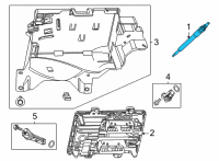 OEM 2022 Chevrolet Tahoe Glow Plug Diagram - 55506604