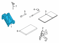 OEM Kia Carnival Jack Assembly Diagram - 09110A9000