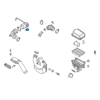 OEM Hyundai Elantra Clamp-Hose Diagram - 14711-60006-B