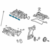 OEM Honda Accord Pkg, In Manifold Diagram - 17105-5AA-004