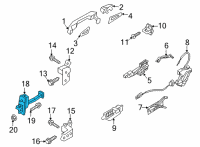 OEM 2022 Kia Seltos Checker Assembly-Rear Do Diagram - 77980Q5000