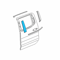 OEM 2021 Chevrolet Silverado 1500 Applique Diagram - 84945508