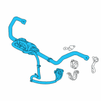 OEM Lexus LS500h ACTUATOR Assembly, FR St Diagram - 48860-50020