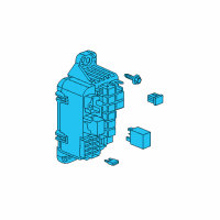 OEM 2021 Buick Encore Junction Block Diagram - 95250936