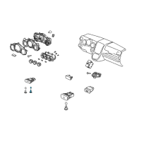 OEM Honda Bulb (14V 40Ma) Diagram - 35850-SCV-A01