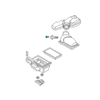 OEM 2012 Ford Fiesta Wire Harness Screw Diagram - -W711655-S300