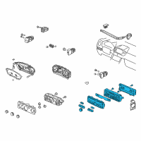 OEM 2003 Honda Pilot Cont *NH167L* Diagram - 79600-S9V-305ZA