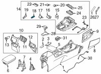 OEM Kia Seltos Switch Assembly-INDICATO Diagram - 93315Q5230