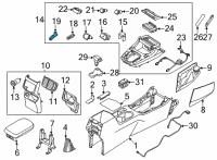 OEM 2021 Kia Seltos Switch Assembly-INDICATO Diagram - 93310Q5030