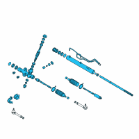 OEM Kia Sedona Gear Assembly-Steering Diagram - 0K52Y32110D