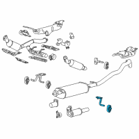 OEM Lincoln Rear Hanger Diagram - 7L1Z-5A246-B