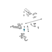 OEM 2000 Chevrolet K2500 Lower Ball Joint Diagram - 12387682