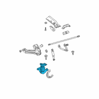 OEM 1996 GMC K2500 Suburban Knuckle Steering Diagram - 18060561