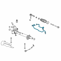 OEM Cadillac XTS Pipe Kit Diagram - 22880860