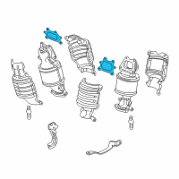 OEM 2008 Acura RL Gasket, Exhaust Manifold Diagram - 18115-RJA-G01