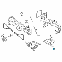 OEM 2015 Scion FR-S Drain Plug Diagram - SU003-02194