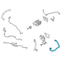 OEM 2015 Ford Fiesta PCV Hose Diagram - BM5Z-6A664-H