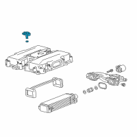 OEM 2016 Buick Cascada Booster Sensor Diagram - 55569992