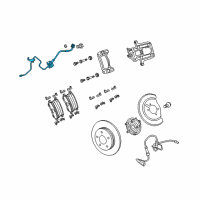 OEM 2012 Dodge Journey Hose-Brake Diagram - 68171896AC