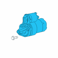 OEM Kia Spectra5 REMAN Starter Diagram - 3610023060RU