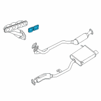 OEM BMW 318is Gasket Diagram - 11-62-1-728-984